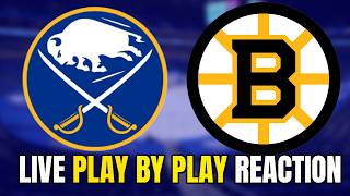 Buffalo Sabres vs Boston Bruins LIVE REACTION