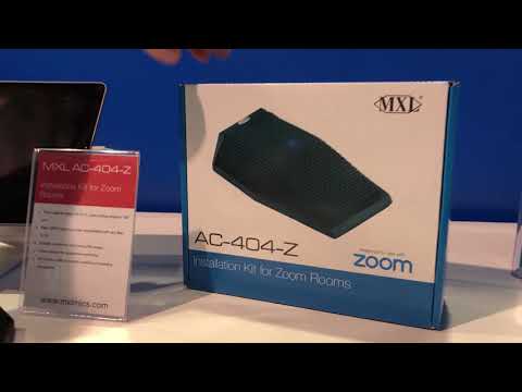 MXL AC-404-Z Zoom Microphones (InfoComm 2018)