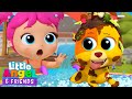 Mix - The Princess Lost Her Dog! Can you catch Bingo? | Little Angel And Friends Kid Songs