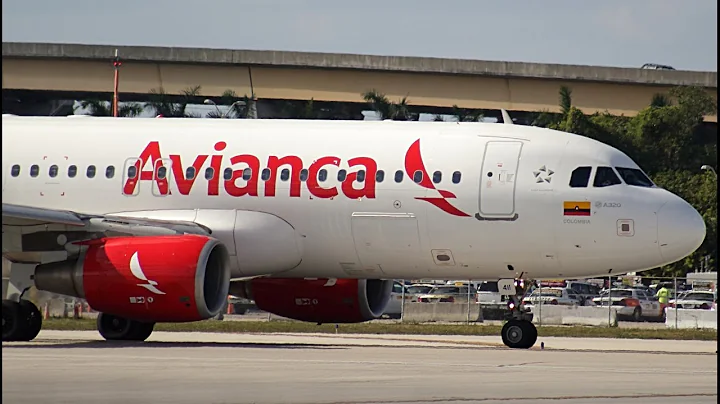 {TrueSound}™ Avianca Airbus A320 Takeoff from Ft. Lauderdale 4/10/16
