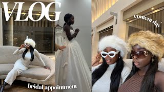 WEEKEND VLOG | Bridal appointments w/Grandy +Content  Day +Skincare routine + More | AD by Gratsi 17,234 views 1 year ago 37 minutes