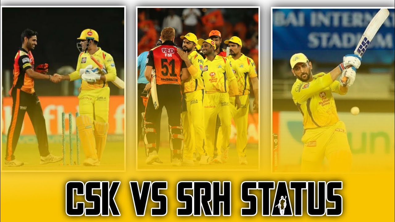 CSK vs SRH whatsapp status 🔥 csk vs srh status 🤩 csk whatsapp status 😎 srh status