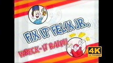 Fix-it Felix TV commercial: Wreck-it Ralph (Disney) 4k