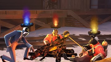 Freezing Flames - TF2 Workshop Unusual Effect