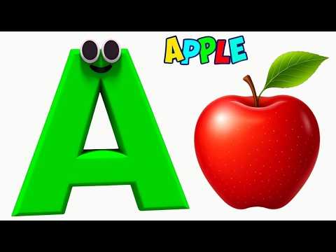 ABC Phonics Song - Toddler Learning Video Songs , A for Apple , Nursery Rhymes , Alphabet song