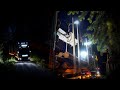 TIMBER TRUCK LOADING - FREEDOM IN THE DARK WITH STRANDS LIGHTING DIVISION
