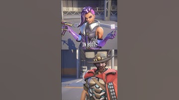 Sombra and Cassidy interaction - Overwatch 2