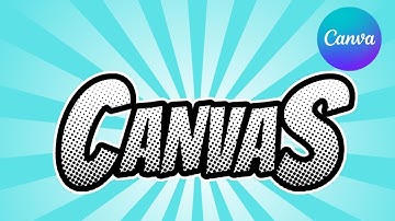 Creating Halftone Text Effect in Canva | Step-by-Step Tutorial