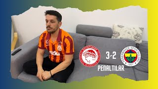 FENERBAHÇE İSMAİL KARTALIN YANLIŞ TERCİHLERİ YÜZÜNDEN PENALTILARDA ELENDİ ! #fenerbahçe #olympiakos