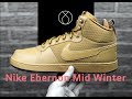 Nike Ebernon Mid Winter ‘Wheat/Wheat-Black’ | UNBOXING & ON FEET | fashion boots | 2018