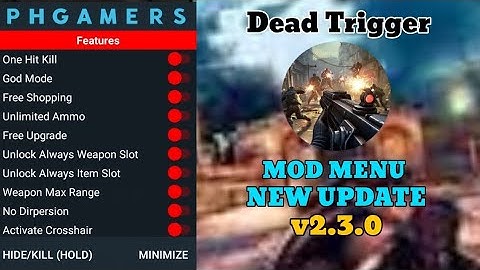 Dead Trigger v2.3.0 MOD APK MOD Menu/Unlimited Money/Gold/ New Update