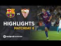 Highlights FC Barcelona vs Sevilla FC (4-0)