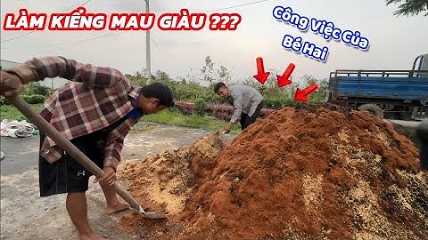 KuTee Trãi Nghiệm Một Ngày Làm Nhà Vườn Kiểng Cùng Bé Hai | KuTee Sa Đéc