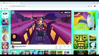 SUBWAY SURFERS   Play Online for Free!   Poki  10000 score in SUBWAY SURFERS