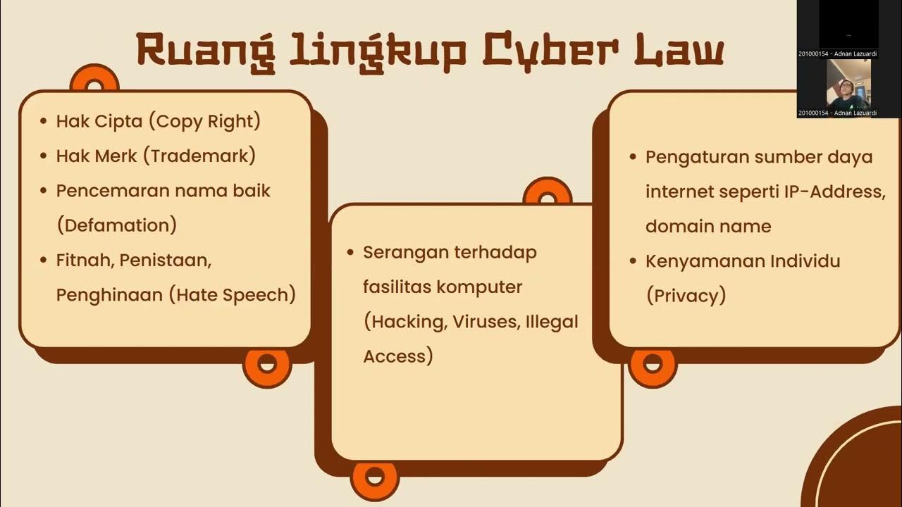 Apa itu cyber crime dan cyber law - YouTube
