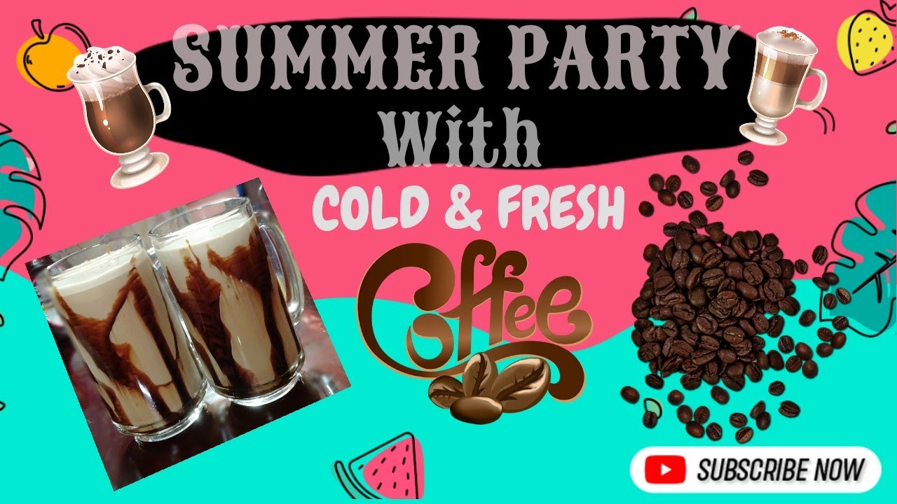 Recipe for Cold Coffee |Warm up with a chilly cup of coffee| Enjoy ...