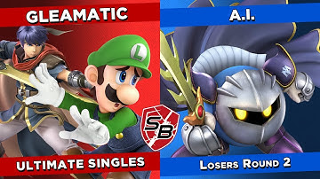 Shield Breaker 17 - Gleamatic (Ike, Luigi) Vs. A.I. (Meta Knight)