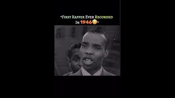 Thumbnail of First rapper ever recorded in 1946😱 #shorts #fypシ゚viral #history