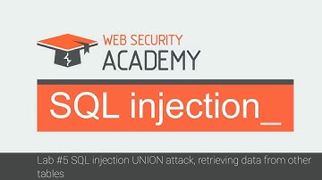 SQL injection lab #5 | Portswigger | web-security-labs