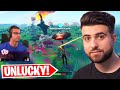 Reacting To WORST Luck in Fortnite....