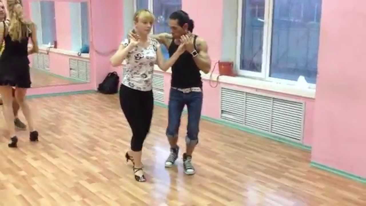 Доминиканская бачата связка 1 Dominican bachata for beginners - YouTube