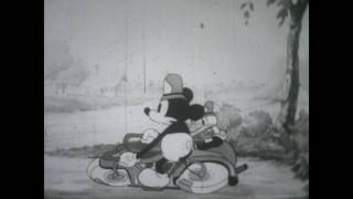 16Mm Mickey Mouse And Donald Duck In Red Hot Bullets- 1934