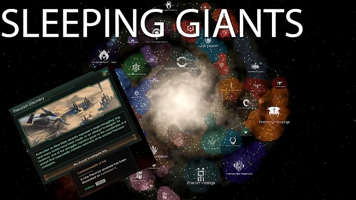 Stellaris - Sleeping Giants Timelapse | 1000 Years