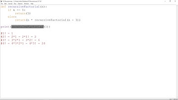 32 ESP Python 3   Funciones IV Recursion o Funciones recursivas