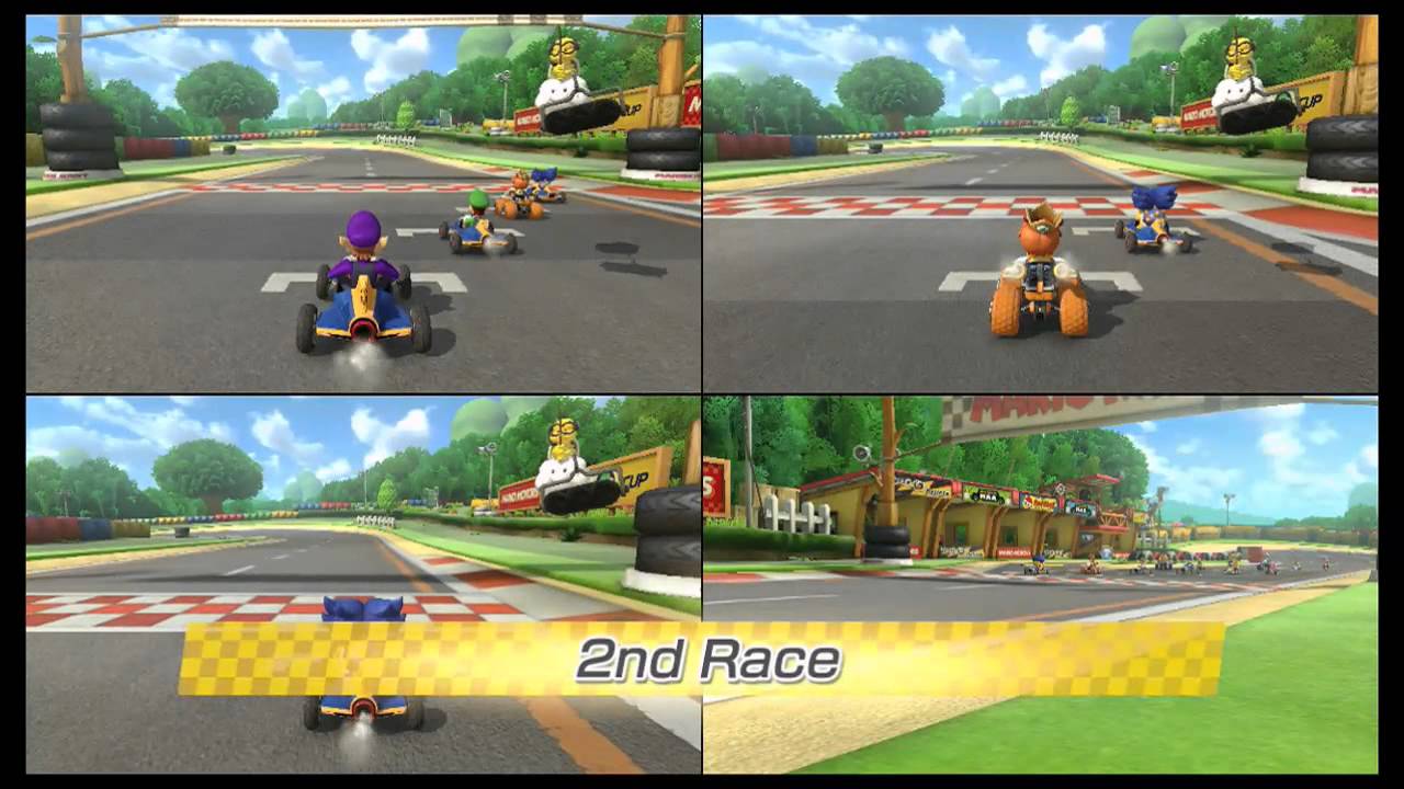 Mario Kart 8 Playing with RL friends part 2 YouTube