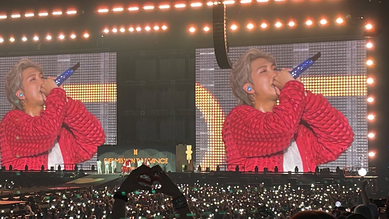 Las Vegas BTS Permission To Dance Concert April 2022