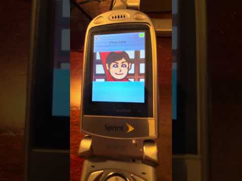 ULTRA RARE Sanyo MM-9000 Cell Phone Sprint 2005