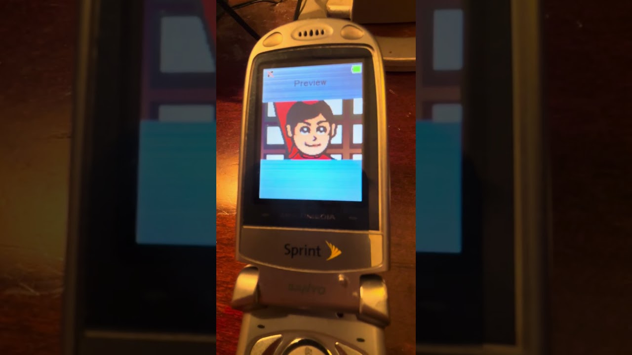 ULTRA RARE Sanyo MM-9000 Cell Phone Sprint 2005