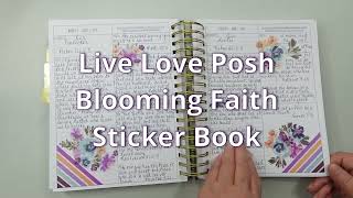 June flip thru Vision Board Prayerful Planner