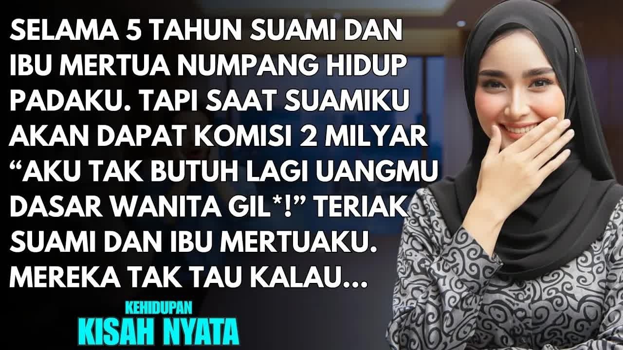 ＂KAMI TAK BUTUH UANGMU LAGI＂ TERIAK IBU MERTUA DAN SUAMI SOMBONG - TAPI MEREKA TAK TAHU SEBENARNYA..