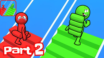 Bridge Race - Walkthrough Part 2 [Gameplay 2025] (Android)