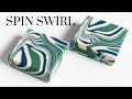 Spin swirl soap making