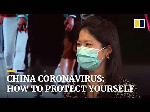Protect yourself from the China coronavirus: How to wash your hands and wear masks properly