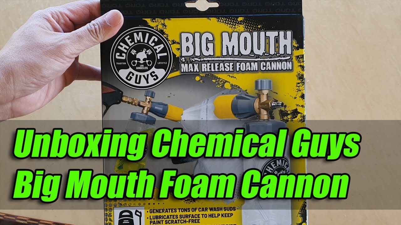 Big Mouth Max Release Foam Cannon – Shine Guys