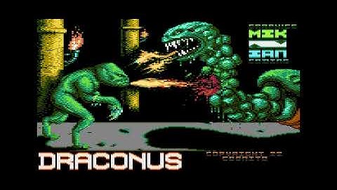 POKEY MUSIC ( ATARI 800 XL ) DRACONUS - MAIN THEME