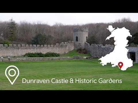 Dunraven Castle Ruins & Historic Walled Gardens, Southerndown - Chill Cymru - Slow TV Experience