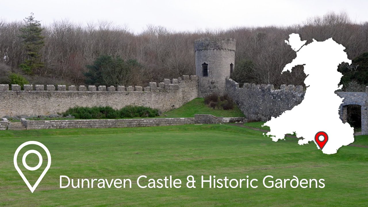 Dunraven Castle Ruins & Historic Walled Gardens, Southerndown - Chill Cymru - Slow TV Experience