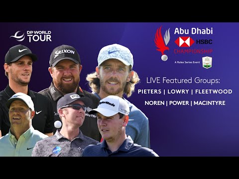 LIVE Abu Dhabi HSBC Championship Day 1 - Featured Groups