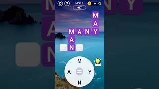 Word connect Crossword puzzle Level 4 screenshot 2