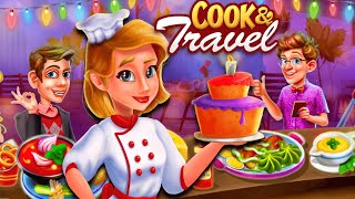 Cook n Travel: Cooking Games Craze Madness of Food Gameplay Android Mobile screenshot 1