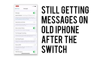 Still receive messages on iPhone after switching device
