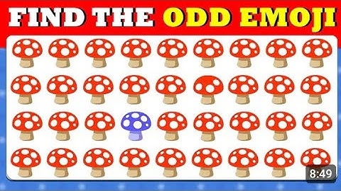 Find the ODD One Out - Numbers and Letters Edition- Easy To Impossible🔥🔥 #brand 