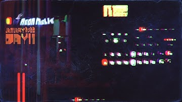 Jamuary 2022 11 | Elektron Digitone - Model:Samples Jam | Neon Melk