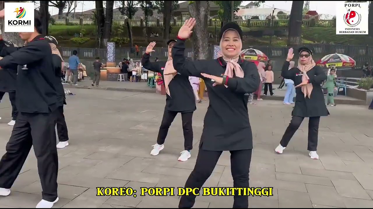 SENAM KREASI BAKASIAK MATO MAMANDANG koreo : DPC PORPI BUKITTINGGI 29052024