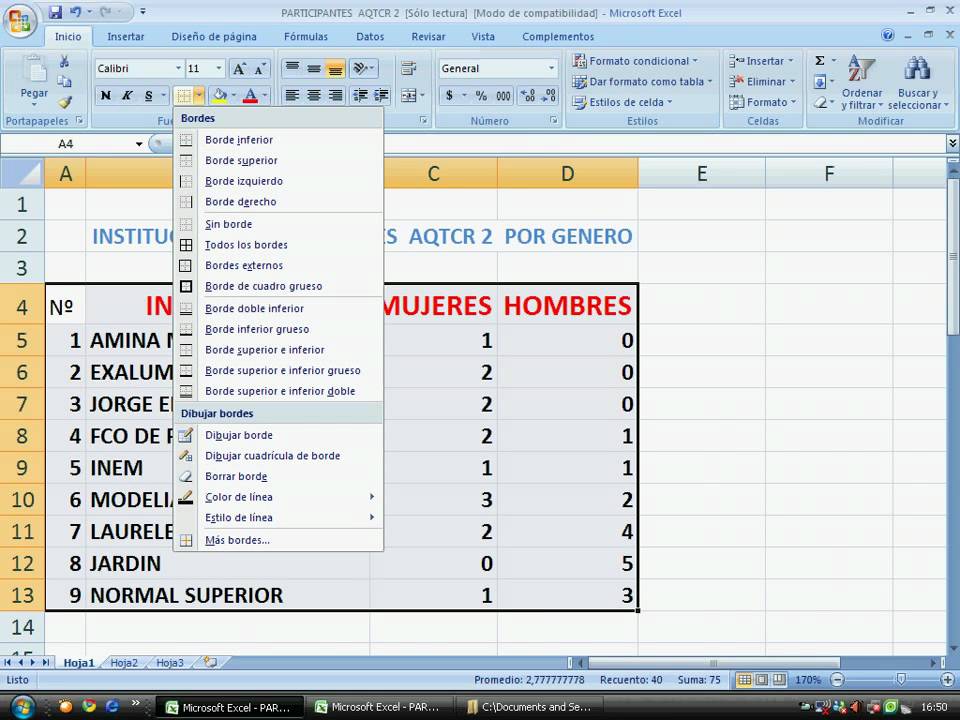 Como fijar celdas en excel