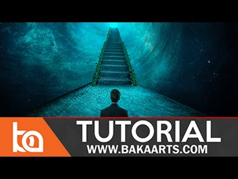 Beginner Photoshop Photomanipulation Tutorial | Stairway